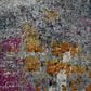 Amer Rugs Montana 7"6" Round Blue and Pink Area Rug, , large