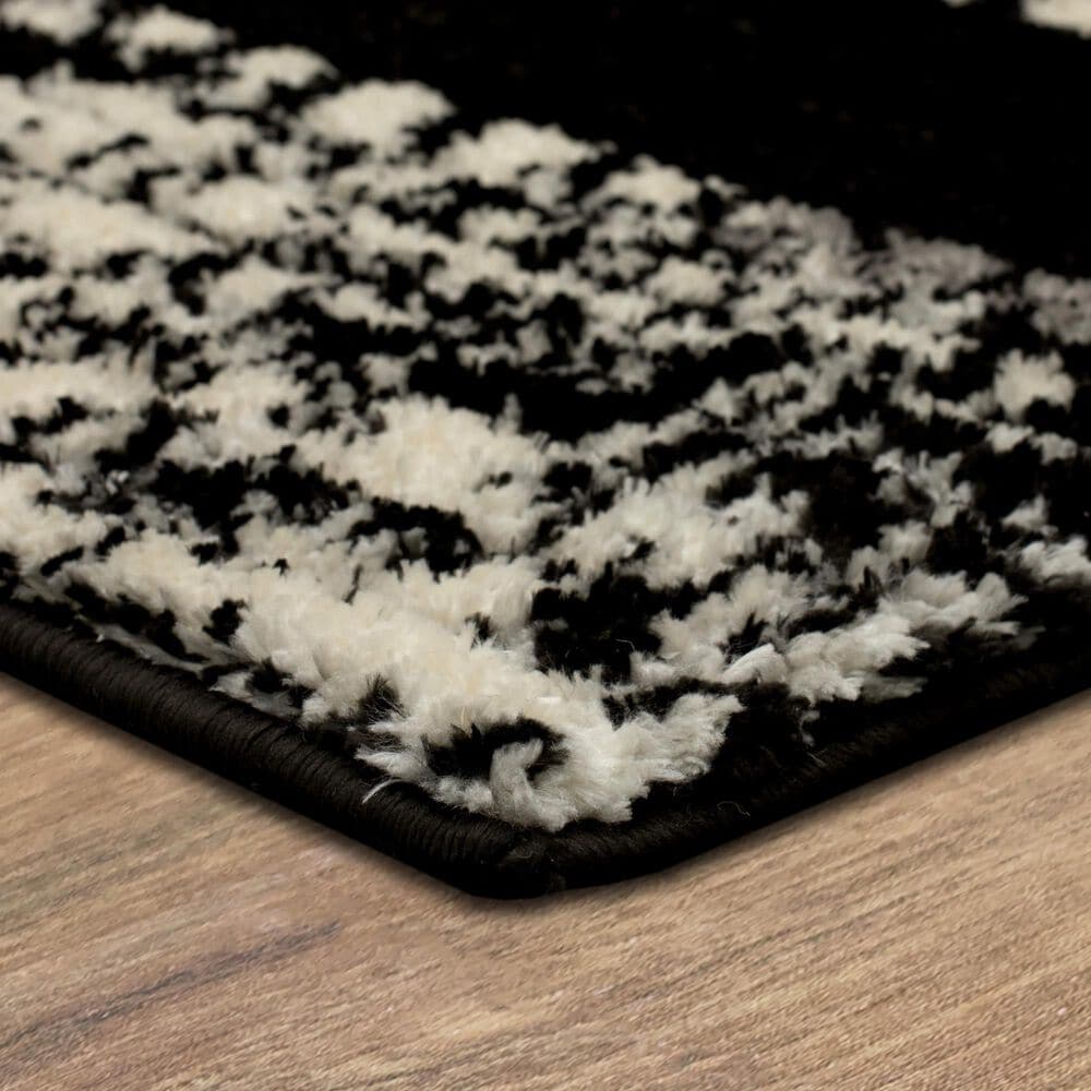 Karastan Traverse Lanes 5&#39; x 8&#39; Charcoal Area Rug, , large