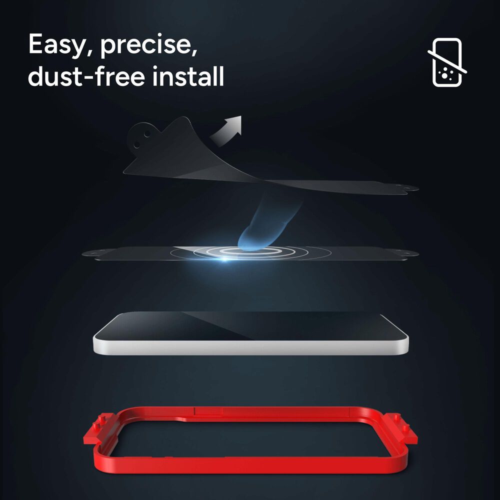 Zagg InvisibleShield XTR4 Screen Protector for Apple iPhone 16e/14/13 Pro/13 in Clear, , large