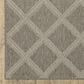 Oriental Weavers Caicos CA02N 9"10" x 12"10" Grey Area Rug, , large