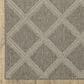 Oriental Weavers Caicos CA02N 9"10" x 12"10" Grey Area Rug, , large