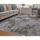 Feizy Cadiz 39N5F Green and Ivory 9"9" x 13"2" Area Rug, , large