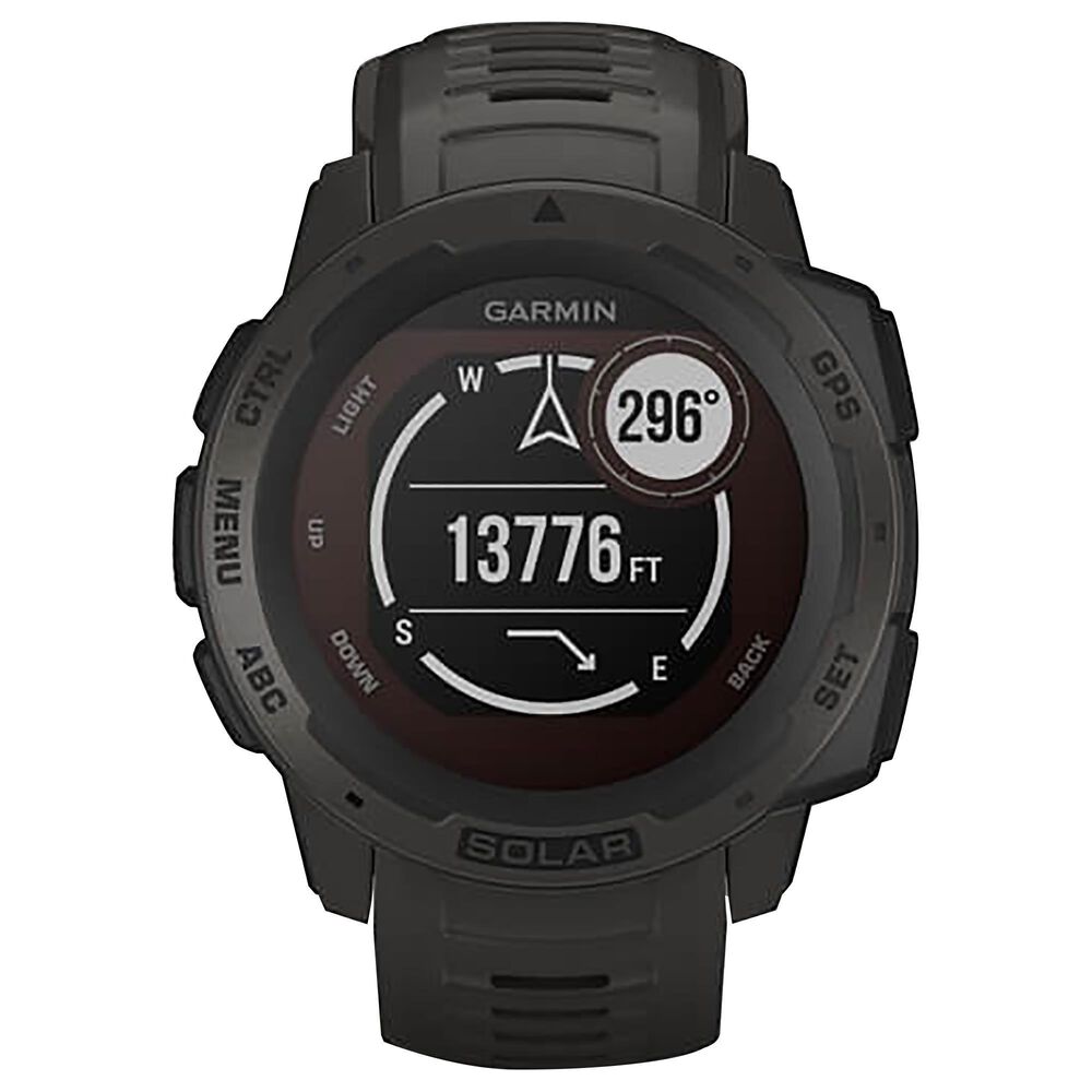 Garmin Instinct Solar  Standard Edition in Graphite, , large