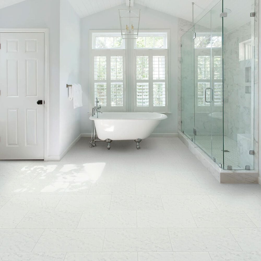 Shaw Paragon Tile Plus Bianco 12&quot; x 24&quot; Luxury Vinyl Tile, , large