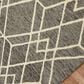Amer Rugs Vista 9" x 13" Khaki Area Rug, , large