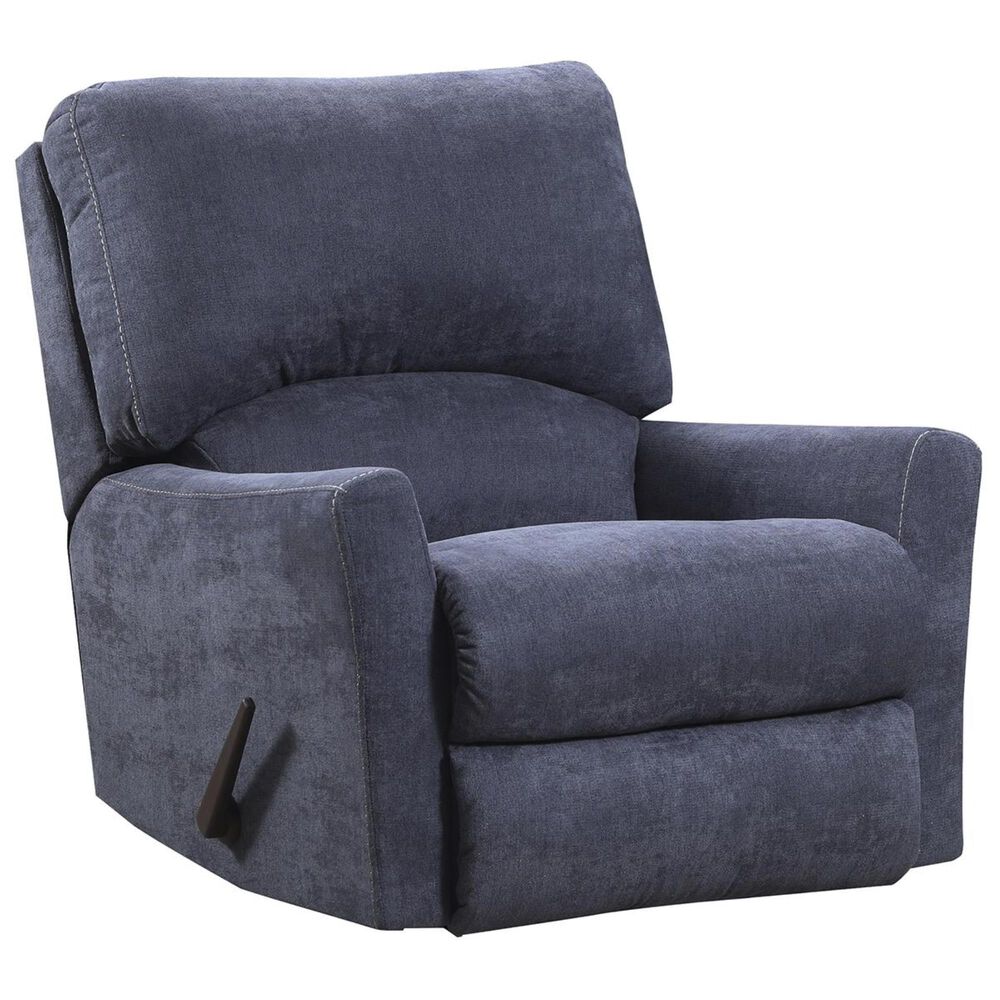 Simmons Upholstery Rocker Recliner in Pacific Steel Blue, , large