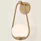 Troy Lighting Decker 1-Light Wall Sconce in Patina Brass, , large