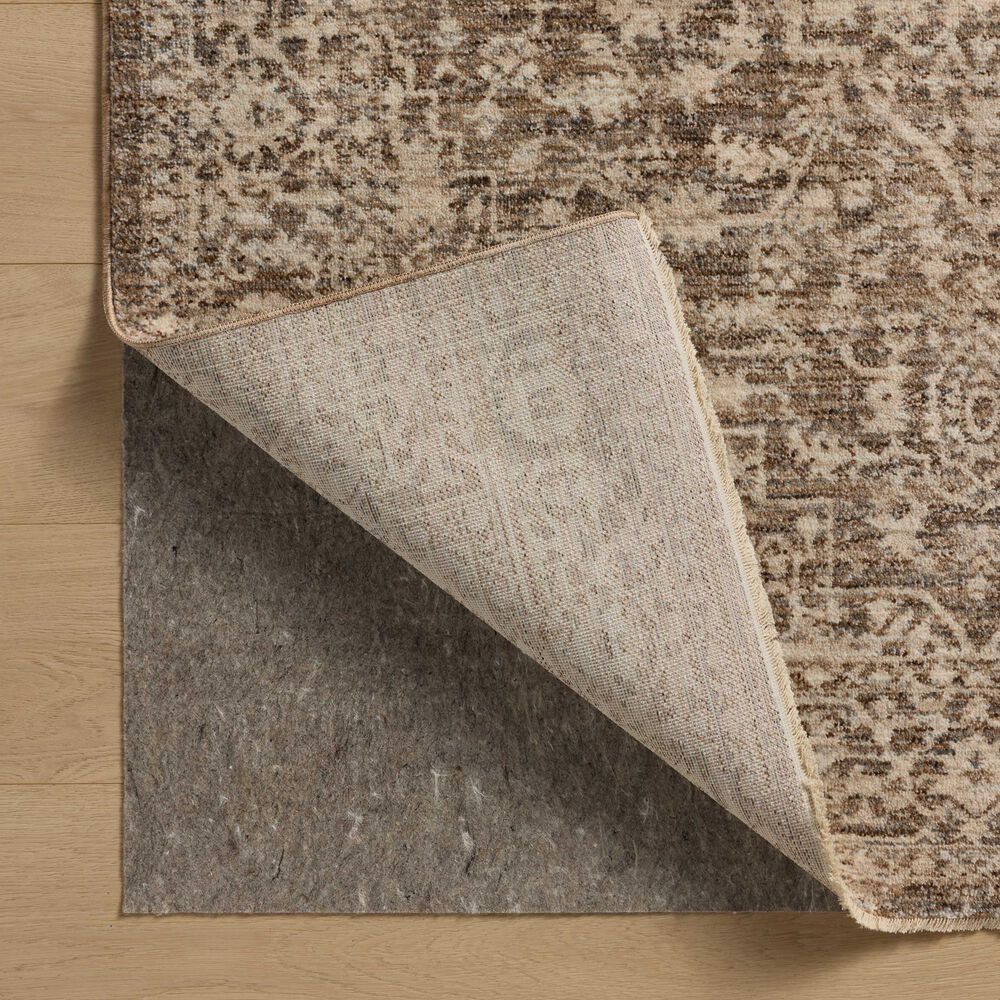 Loloi II Newman 2&#39;7&quot; x 8&#39; Dark Taupe and Natural Runner, , large