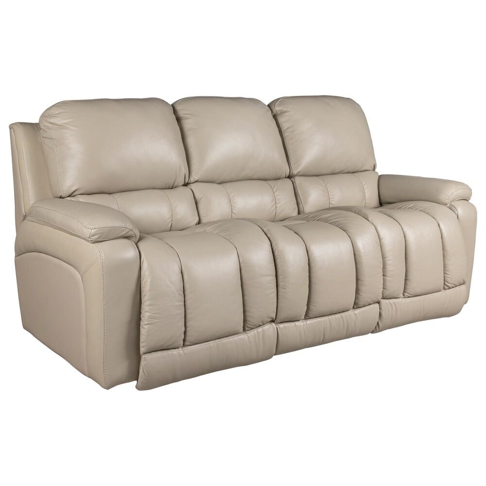La-Z-Boy Greyson Manual Motion Sofa in Ice, , large