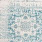 Safavieh Madison MAD603J 11" x 15" Teal and Ivory Area Rug, , large
