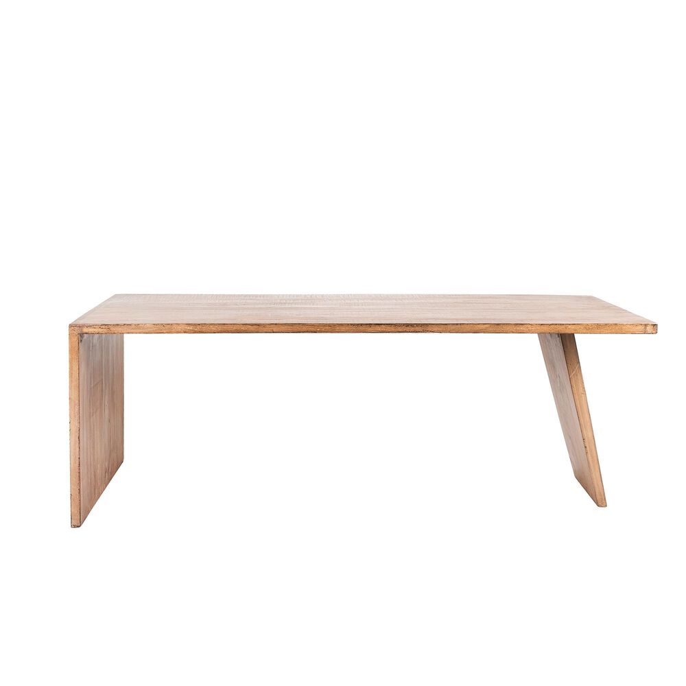 Nest Home Collections Hailey Dining Table in Antique Natural - Table Only, , large