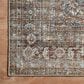 Chris Loves Julia x Loloi Jules 2" x 5" Lagoon and Brick Area Rug, , large