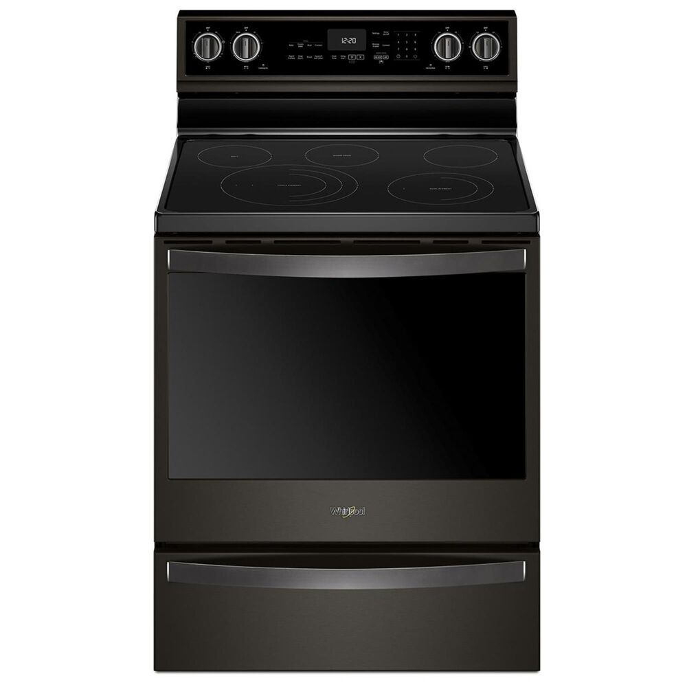 Whirlpool 30" Free-Standing Electric Range in Black Stainless, , large