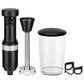 KitchenAid Corded Variable Speed Hand Blender in Matte Black, , large