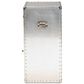 Baxton Studio Serge 1-Door Accent Storage Cabinet in Silver, , large