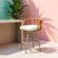 Zuo Modern Safal Patio Swivel Barstool in Multicolor, , large
