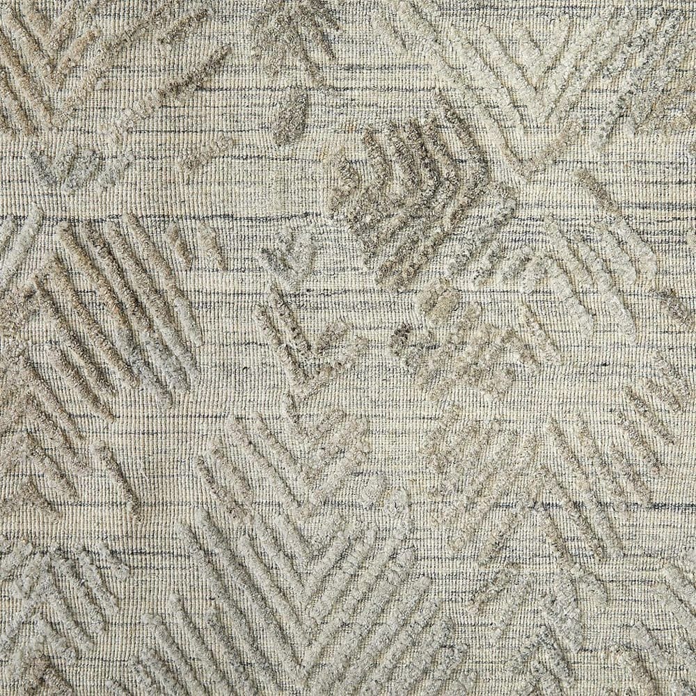 Feizy Elias 2&#39; x 3&#39; Gray and Brown Area Rug, , large