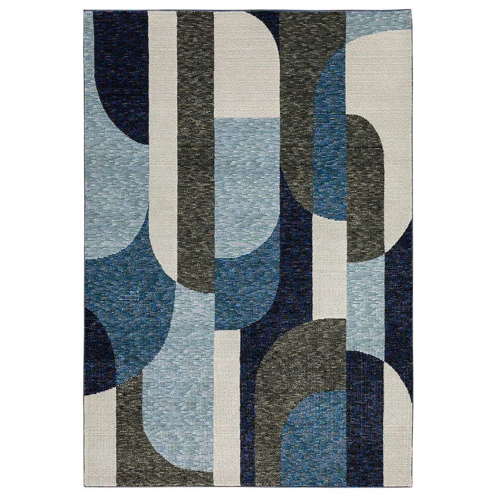 Oriental Weavers Strada 2"3" x 8" Blue Runner, , large