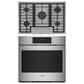 Bosch 2-Piece Kitchen Package with Benchmark 30" Single Wall Oven 800 Series 30" Gas Cooktop and in Stainless Steel, , large
