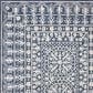Safavieh Micro-Loop MLP619M 8" x 10" Blue and Ivory Area Rug, , large