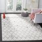 Safavieh Adirondack ADR132B 9" x 12" Ivory and Grey Area Rug, , large