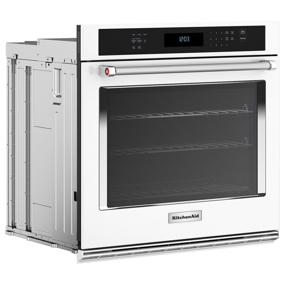KitchenAid 30&quot; Single Wall Oven with Air Fry Mode in White, , large