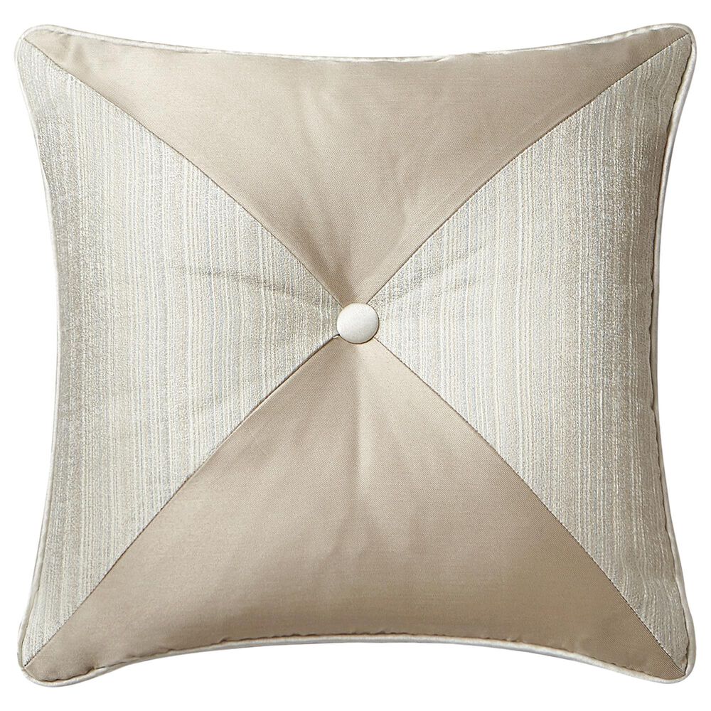 BCP Home Waterford Springdale 16" x 16" Decorative Pillow in Taupe, , large
