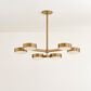 Troy Lighting Rory 6-Light Chandelier in Patina Brass, , large