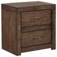 Riva Ridge Modern Loft California King Platform Bed with Dresser and Nightstand in Brownstone, , large