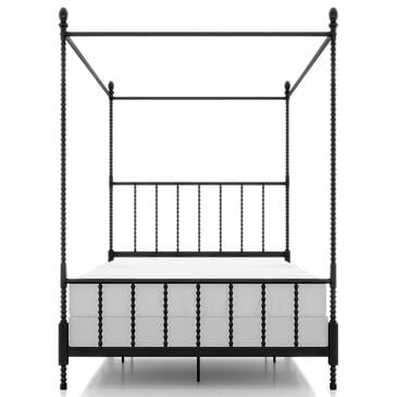 Furniture of America Elliot Full Canopy Bed in Black, , large