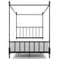 Furniture of America Elliot Full Canopy Bed in Black, , large