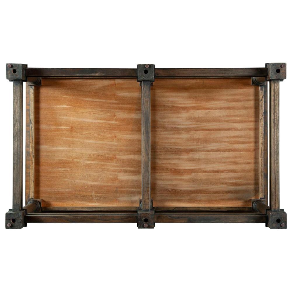 Hekman Linwood Large Rectangular Coffee Table in Brown, , large