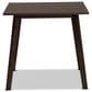 Baxton Studio Britte Dining Table in Coffee Oak - Table Only, , large