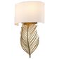 Golden Lighting Cay 2-Light Wall Sconce in Vintage Fired Gold, , large