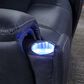 Steve Silver Lexington Power Recliner in Ocean Blue, , large