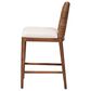 Baxton Studio Nadim Counter Stool in Natural Brown, , large