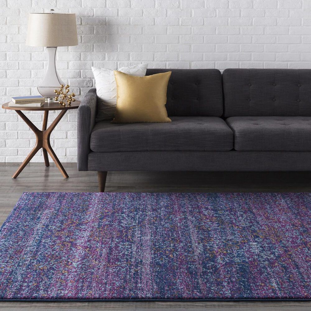 Surya Harput HAP-1003 3&#39;10&quot; x 5&#39;7&quot; Teal, Blue and Garnet Area Rug, , large
