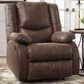Ashley Bladewood Zero Wall Manual Recliner in Coffee, , large