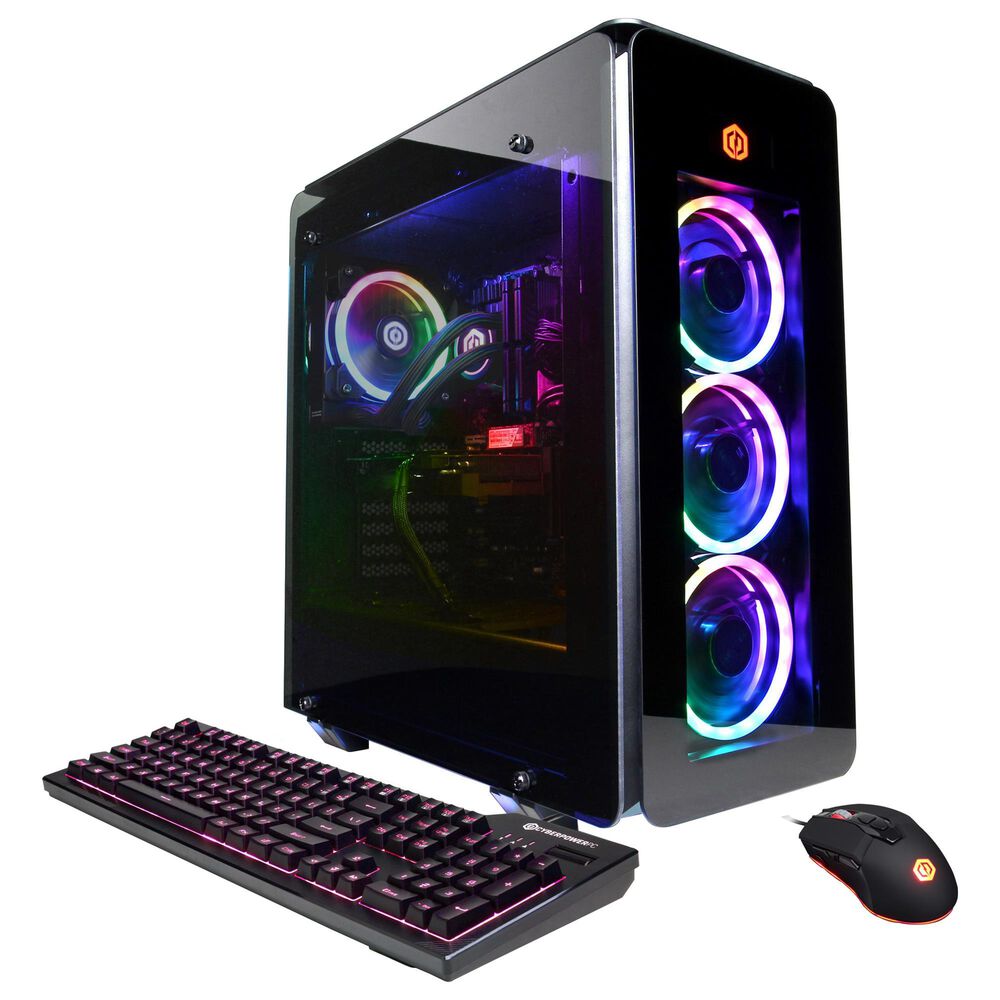 CyberpowerPC Gamer Supreme Gaming Desktop | AMD Ryzen 9 5900X - 16GB RAM - NVIDIA GeForce RTX 3080 Ti Graphics - 1TB SSD in Black, , large
