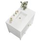 James Martin Vanities Myrrin 36" Vanity in Bright White with 3 cm White Zeus Quartz Top, , large