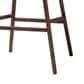 Baxton Studio Colton Bar Stool with Dark Gray Cushion in Walnut Brown (Set of 2), , large