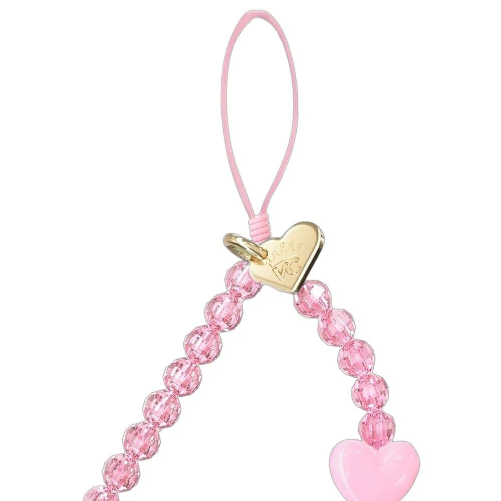 Velvet Caviar Heart Phone Charm in Pink, , large