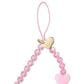 Velvet Caviar Heart Phone Charm in Pink, , large