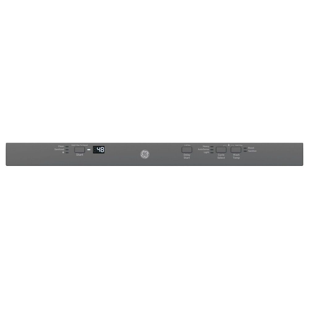 GE Appliances 24" Built-In Stainless Steel Interior Dishwasher with Sanitize Cycle - Panel Sold Separately, , large