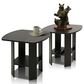 HOMLUX End Table in Espresso (Set of 2), , large