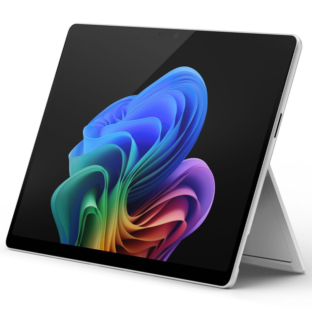Microsoft 13&quot; Surface Pro 2-in-1 Copilot+ PC | Qualcomm Snapdragon X Elite X1E-80-100 - 16GB RAM - Qualcomm Adreno Graphics - 512GB SSD in Platinum, , large