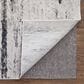 Feizy Prasad 10" x 13"2" Ivory and Charcoal Area Rug, , large