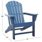 Maple and Jade Outdoor Adirondack Chair in Dark Blue, , large