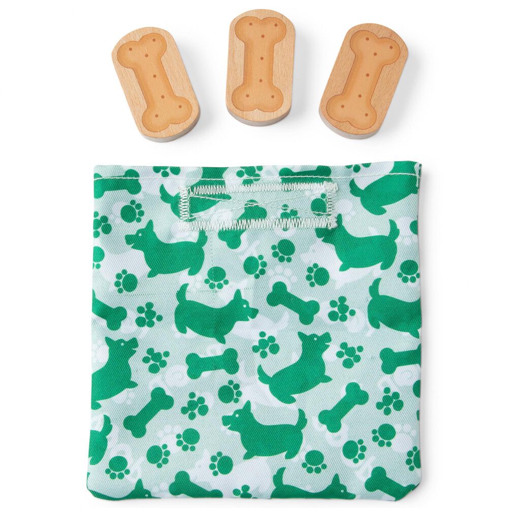Melissa &amp; Doug Feed, Walk, and Poo Pup Wooden Pull Toy, , large