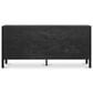 Moe"s Home Collection Hannah 4-Door Sideboard in Black, , large